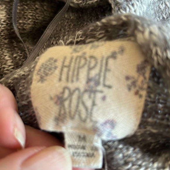 Hippie Rose long duster open cardigan M - Picture 2 of 9
